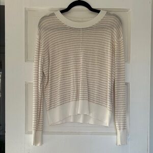 Club Monaco Striped Linen Sweater